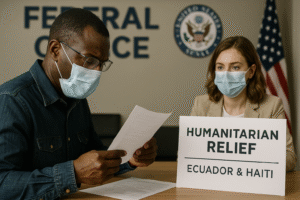 EE.UU. extiende permisos humanitarios a Ecuador y Haití
